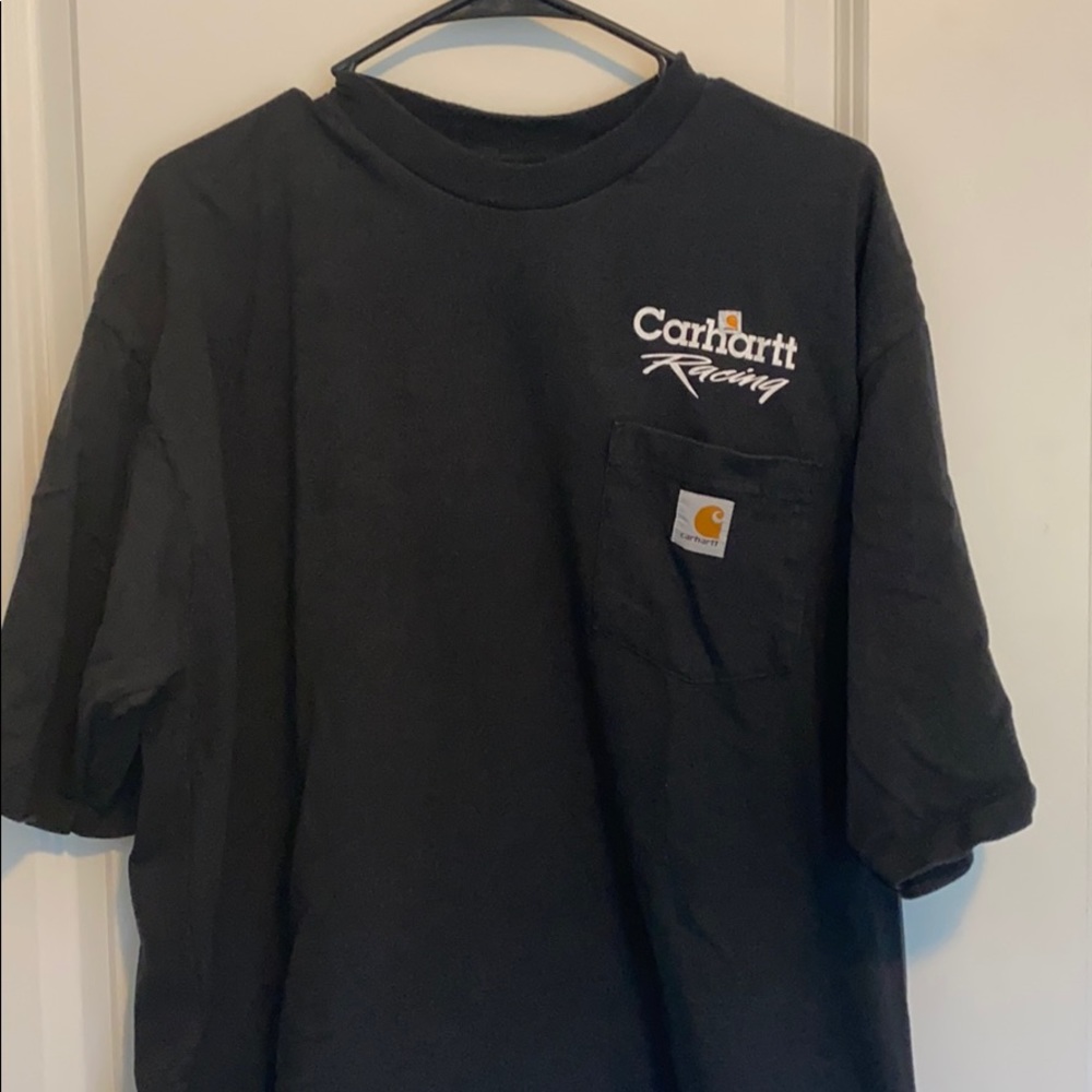 RARE carhartt racing shirt